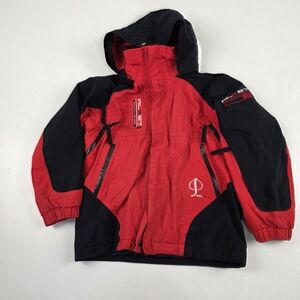 Ralph Lauren RLX Winter Ski Snowboard Jacket Kids Sz 5 Hooded